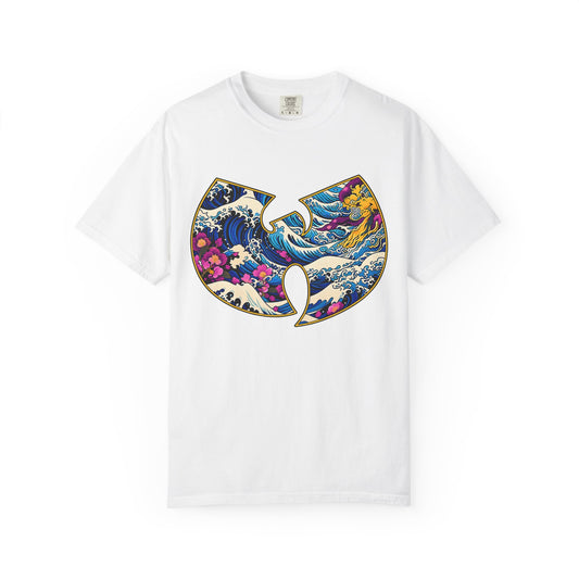 Wu-Tang Ocean Wave T-Shirt — Japanese Wave Logo Graphic Tee