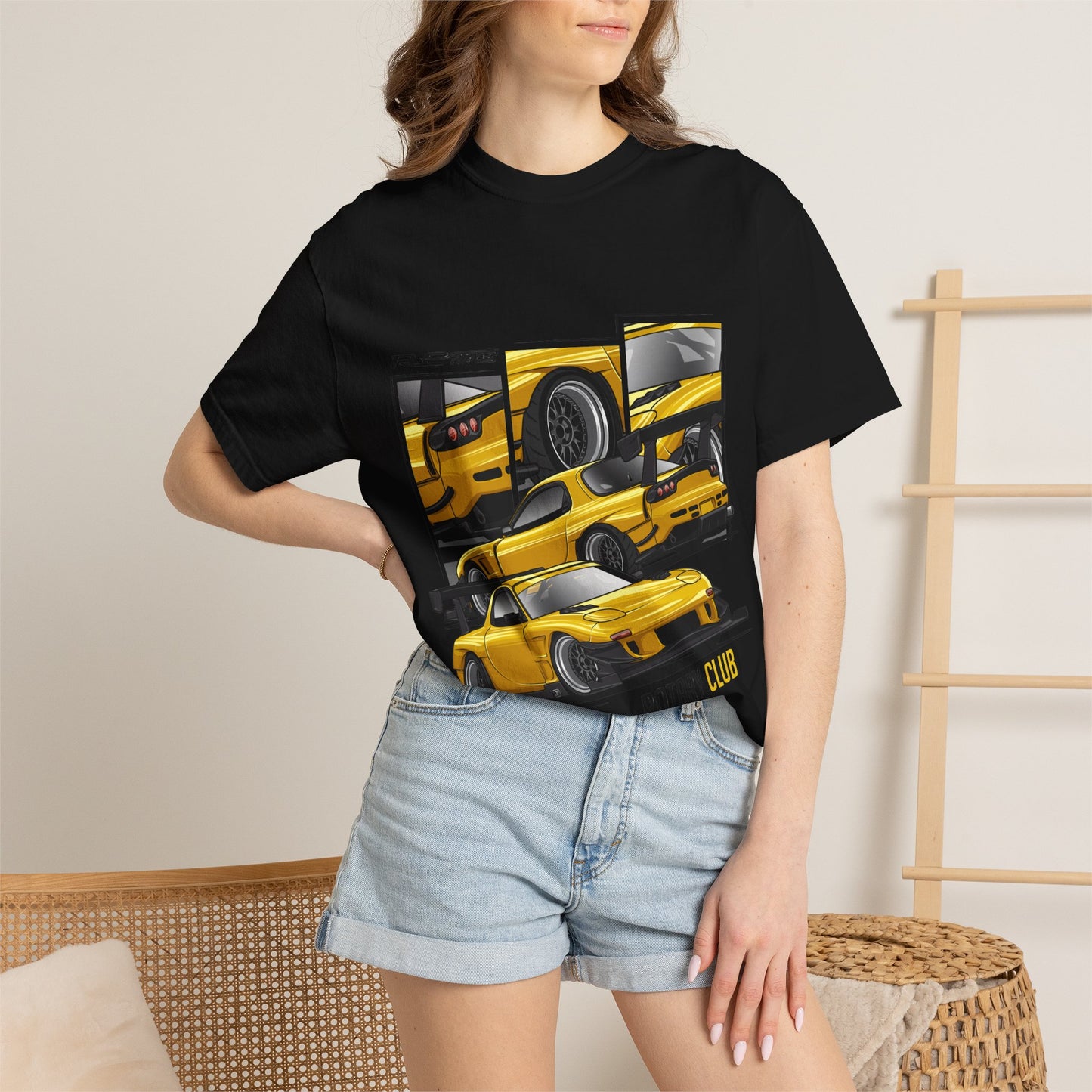 Rotary Club Sports Car IllustrationT-shirt