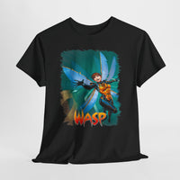 Wasp Graphic Tee — Vintage Comic-Style Superhero Shirt
