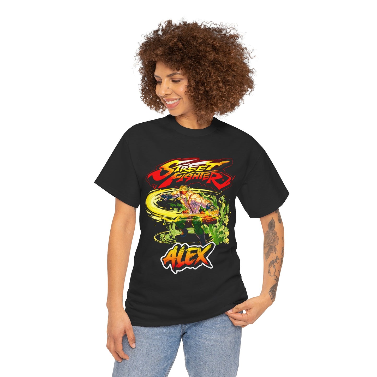 Street Fighter Alex Tribute T-shirt