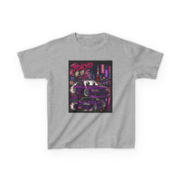 Kids Tokyo Night Drift Tee — Retro Neon City Racing Graphic