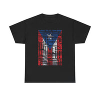 Puerto Rico Town Map Tee — "De Aquí, De Todos Lados" Typography Tribute