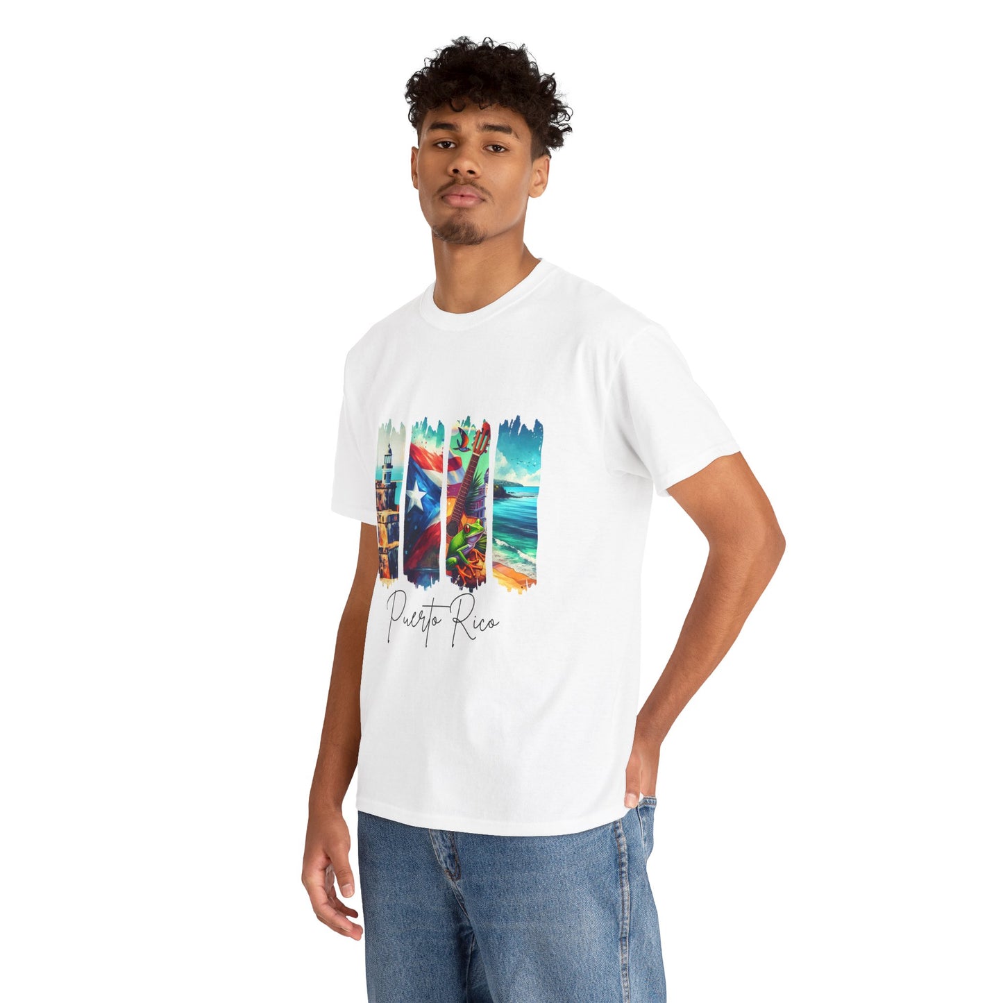 Puerto Rico Paradise T-Shirt — Island Postcard Watercolor Tee