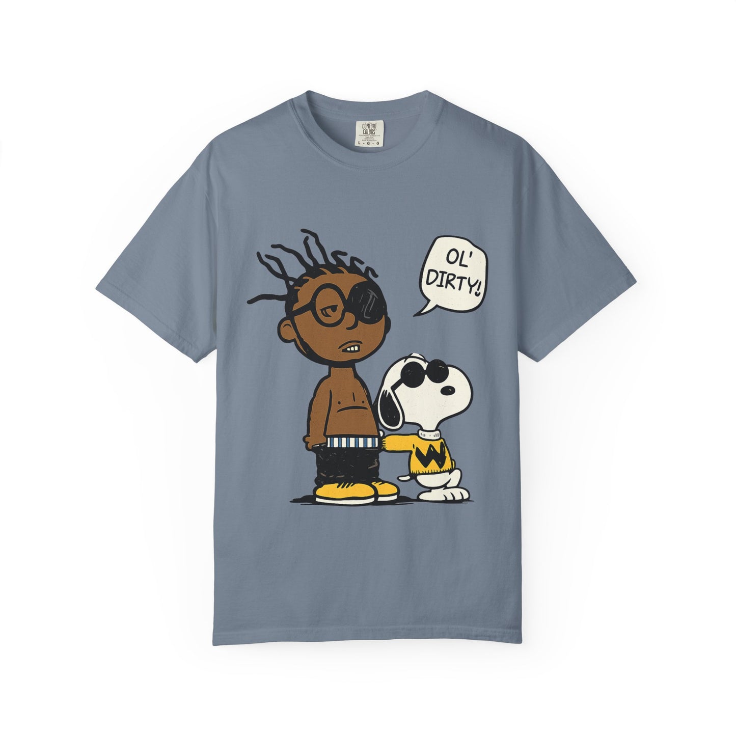 Ol' Dirty Beagle Mashup T-Shirt – Hip-Hop Inspired Cartoon Parody Streetwear Tee