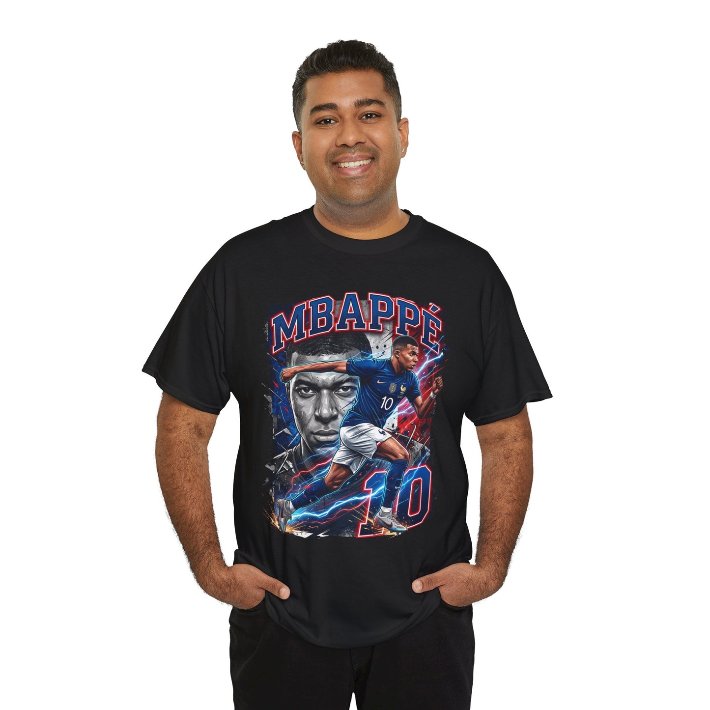 Mbappé #10 – French Lightning T-Shirt