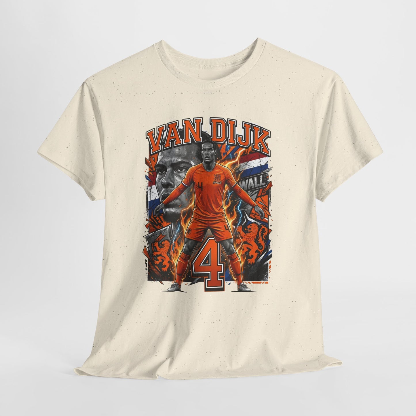 Van Dijk #4 – The Dutch Wall T‑Shirt