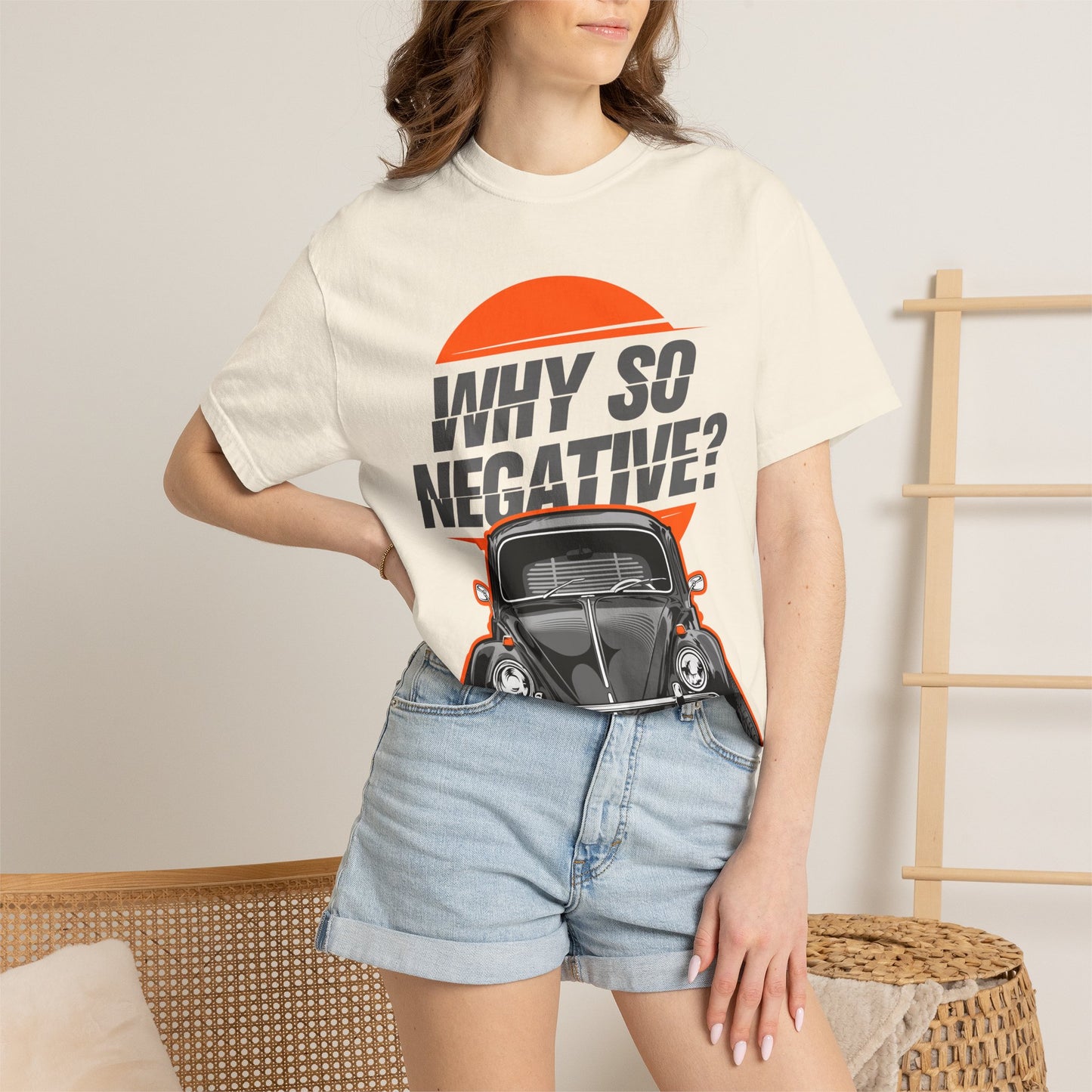 Classic Beetle Why So NegativeT-shirt