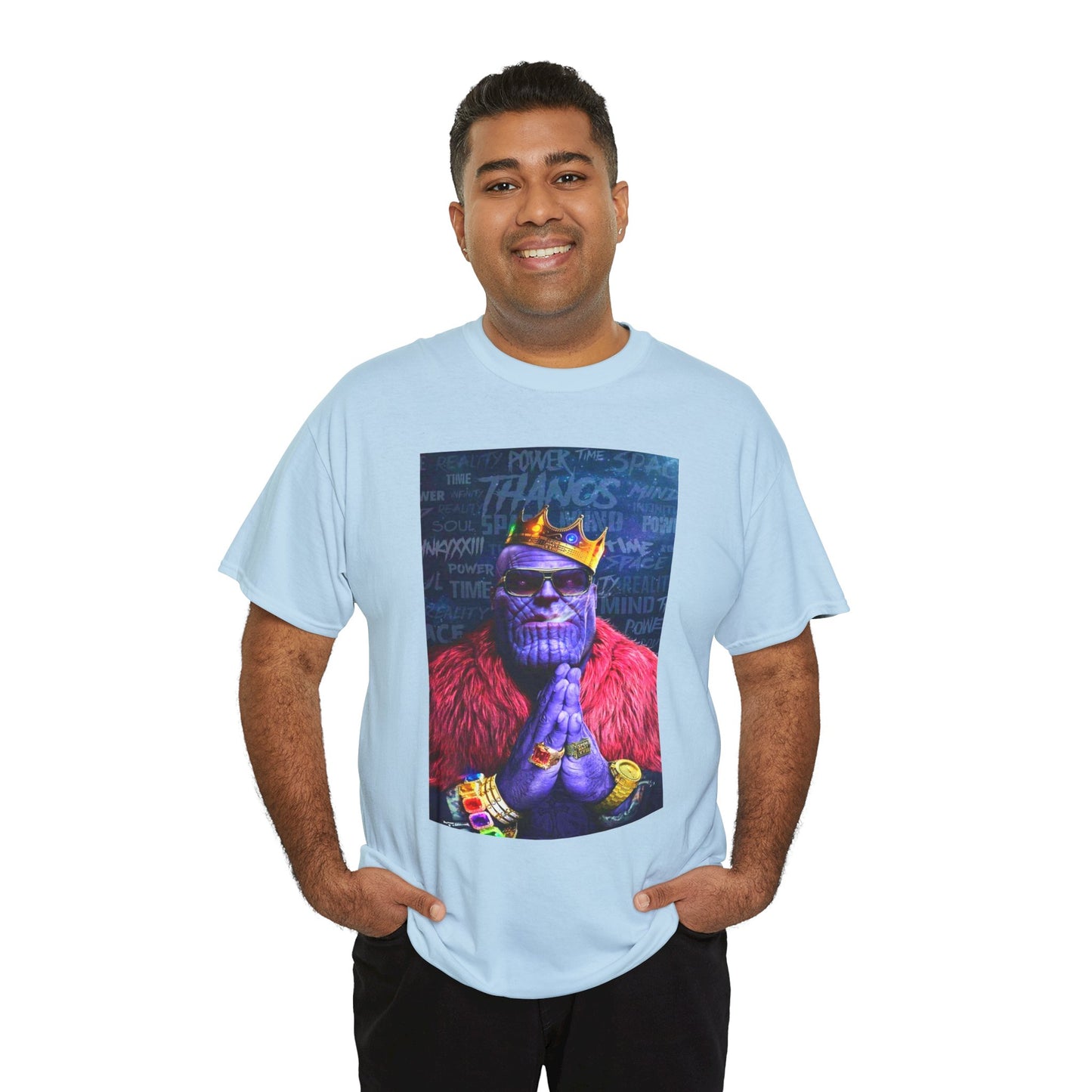 Thanos King Portrait T-Shirt — Urban Pop Art Graphic Tee