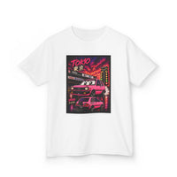 Kids Tee — Neon Tokyo Drag Graphic ("Tokyo")