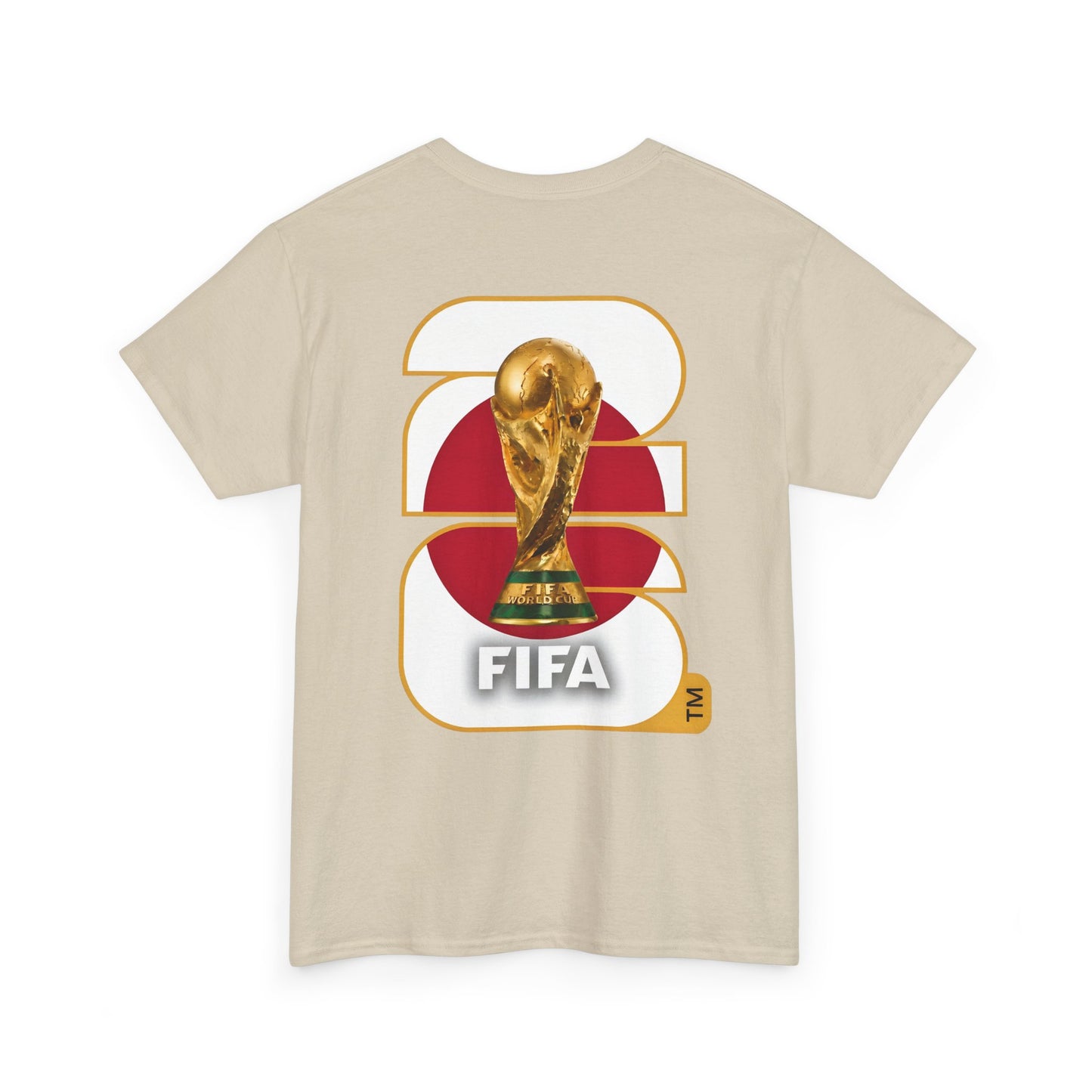 Japan 2026 FIFA World Cup Fan Edition – Front Crest & Championship Back Graphic T‑Shirt