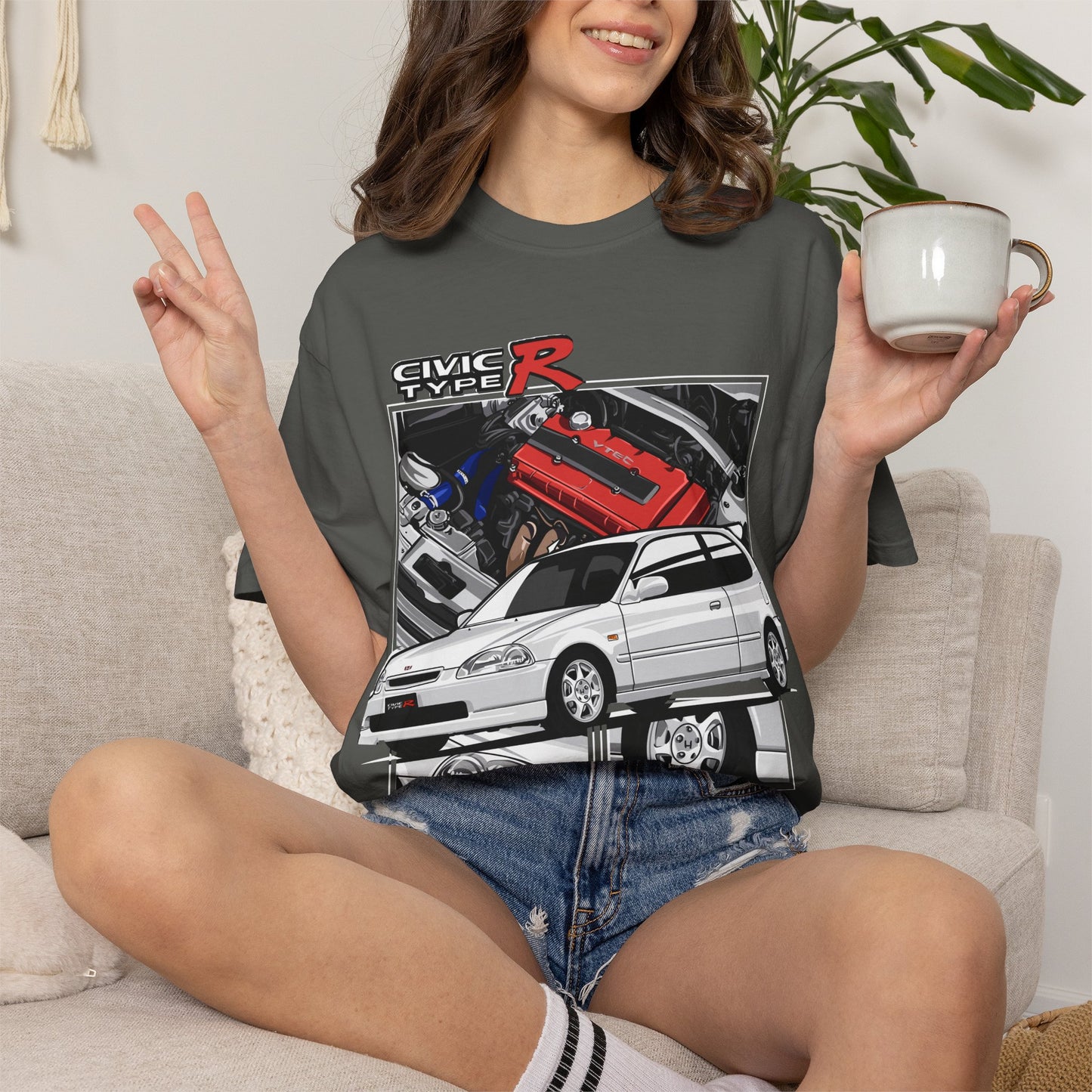 Honda HooliganZ: EK9 Type R Legacy T‑Shirt