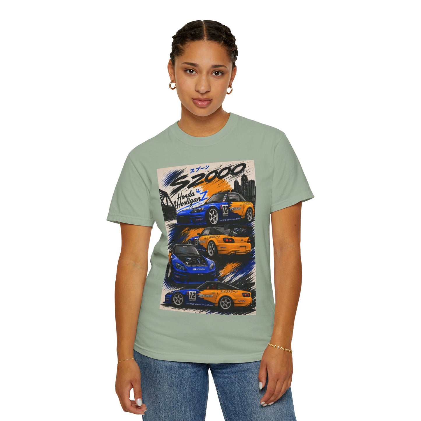 Honda S2000 Racing Tee – Vintage Track Illustration T-Shirt