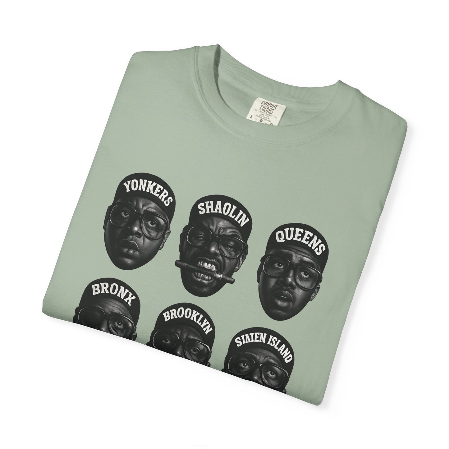 Hip-Hop Legends – Nine Icons of New York Rap | Black & White Tribute Tee