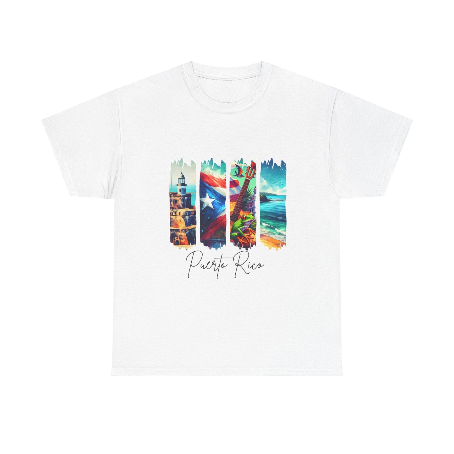 Puerto Rico Paradise T-Shirt — Island Postcard Watercolor Tee