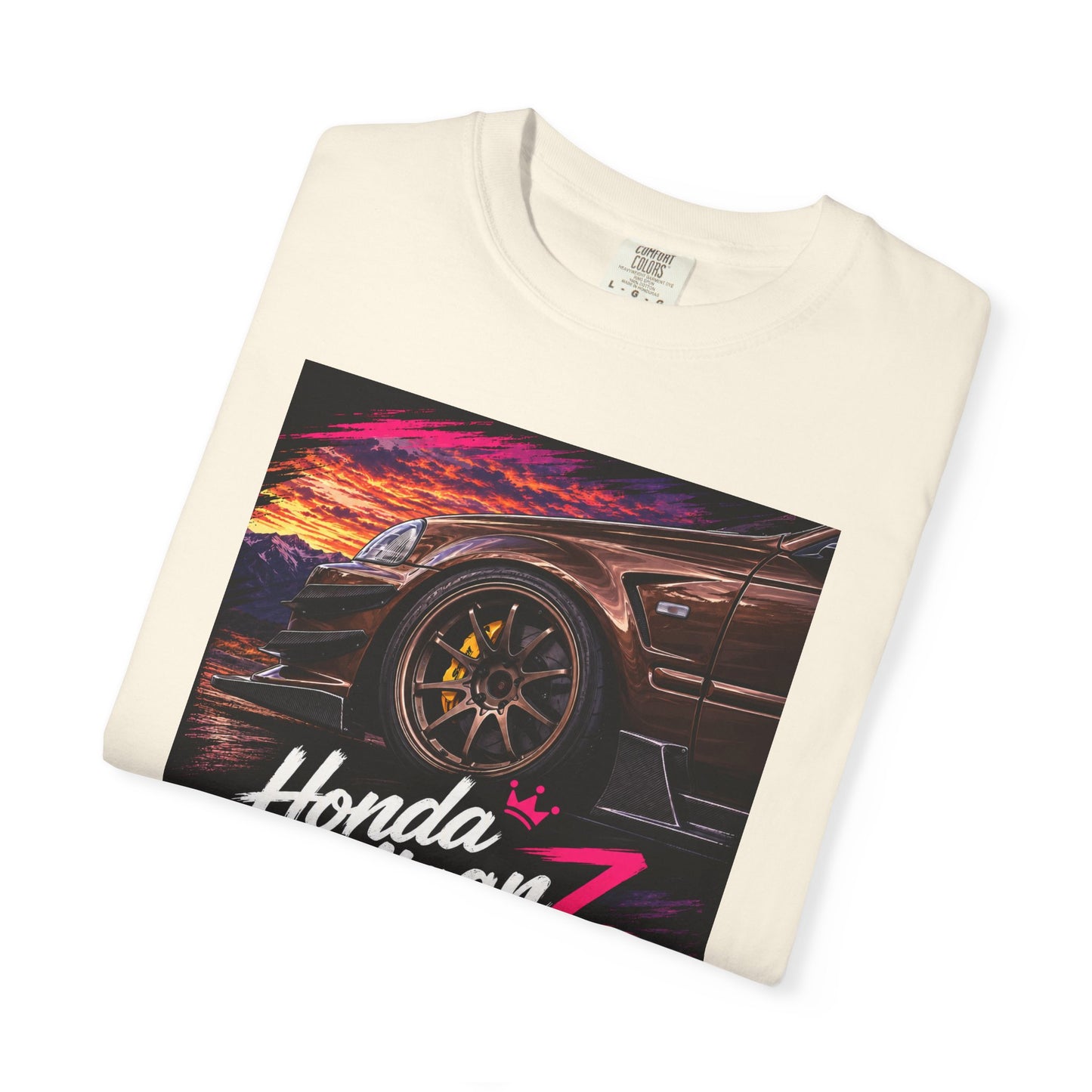 Honda HooliganZ T‑Shirt — Neon Coupe Graphic Tee