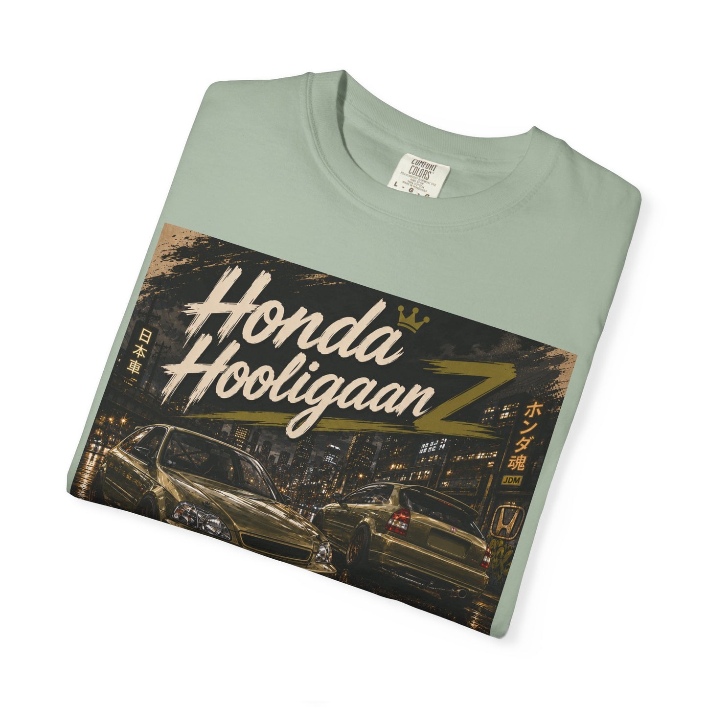 Honda HooliganZ Tee — Vintage Night Street Racing Graphic T-Shirt