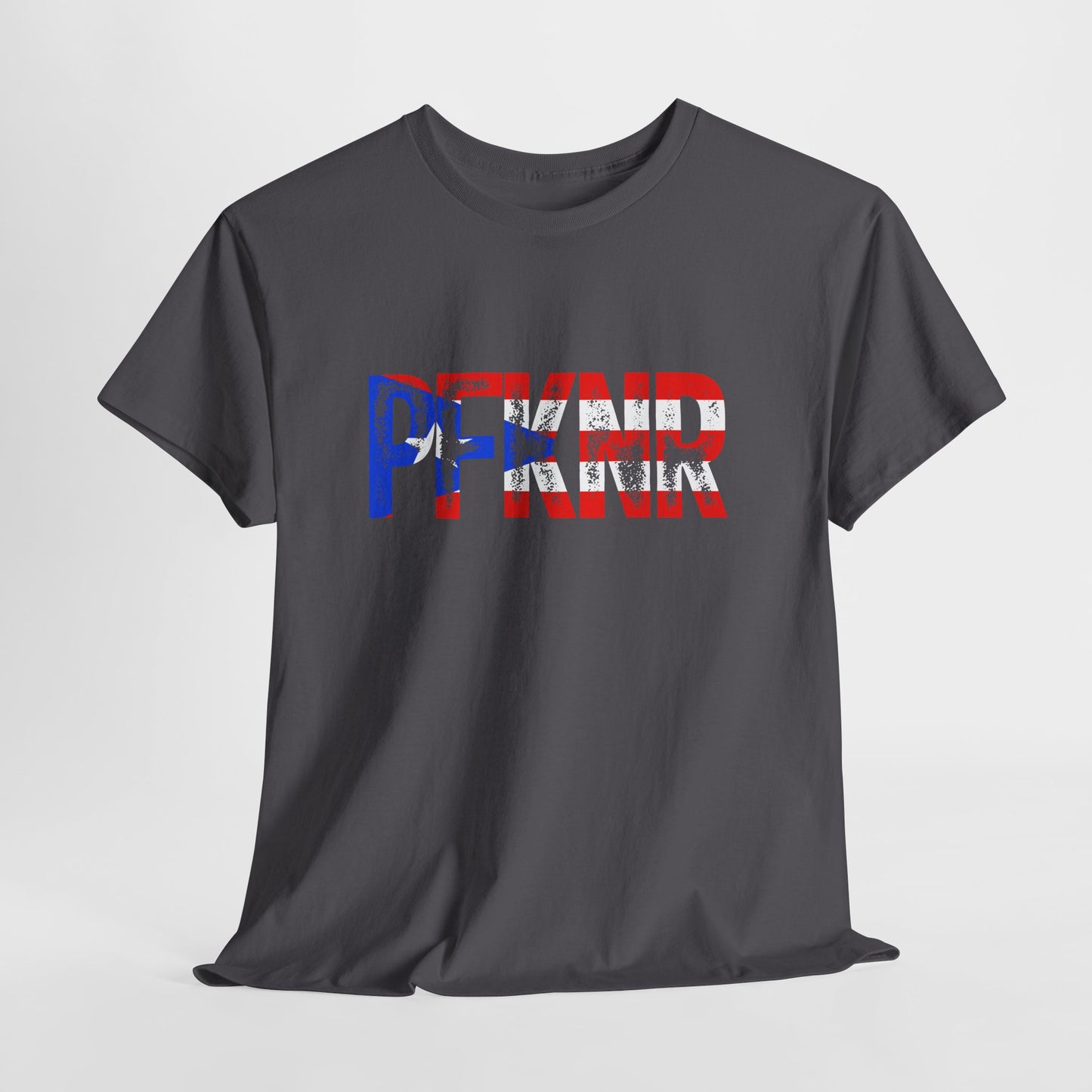 Patriotic 'PFW' Flag Graphic T-Shirt — Red White Blue Americana Tee