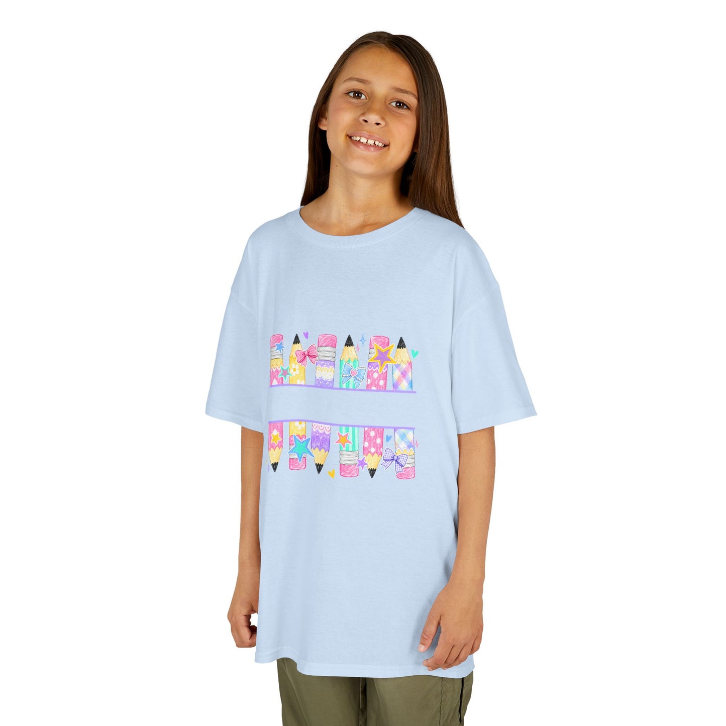 Colorful Pencil Magic Kids School T-Shirt – Cute Back to School Design