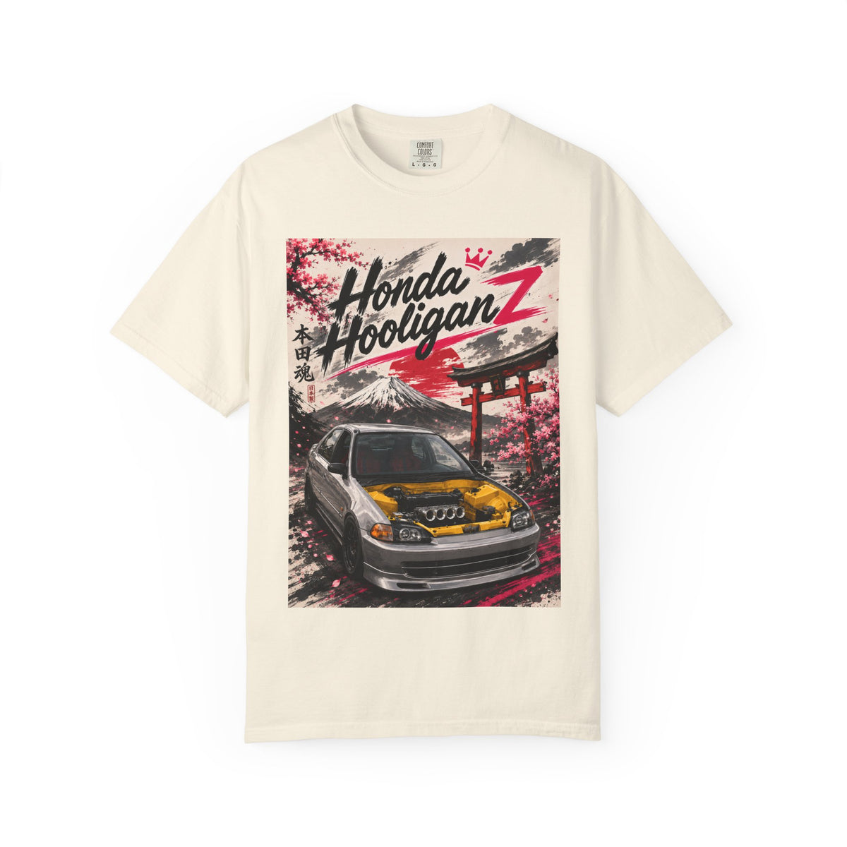Honda HooliganZ T‑Shirt — JDM Retro Car Graphic Tee