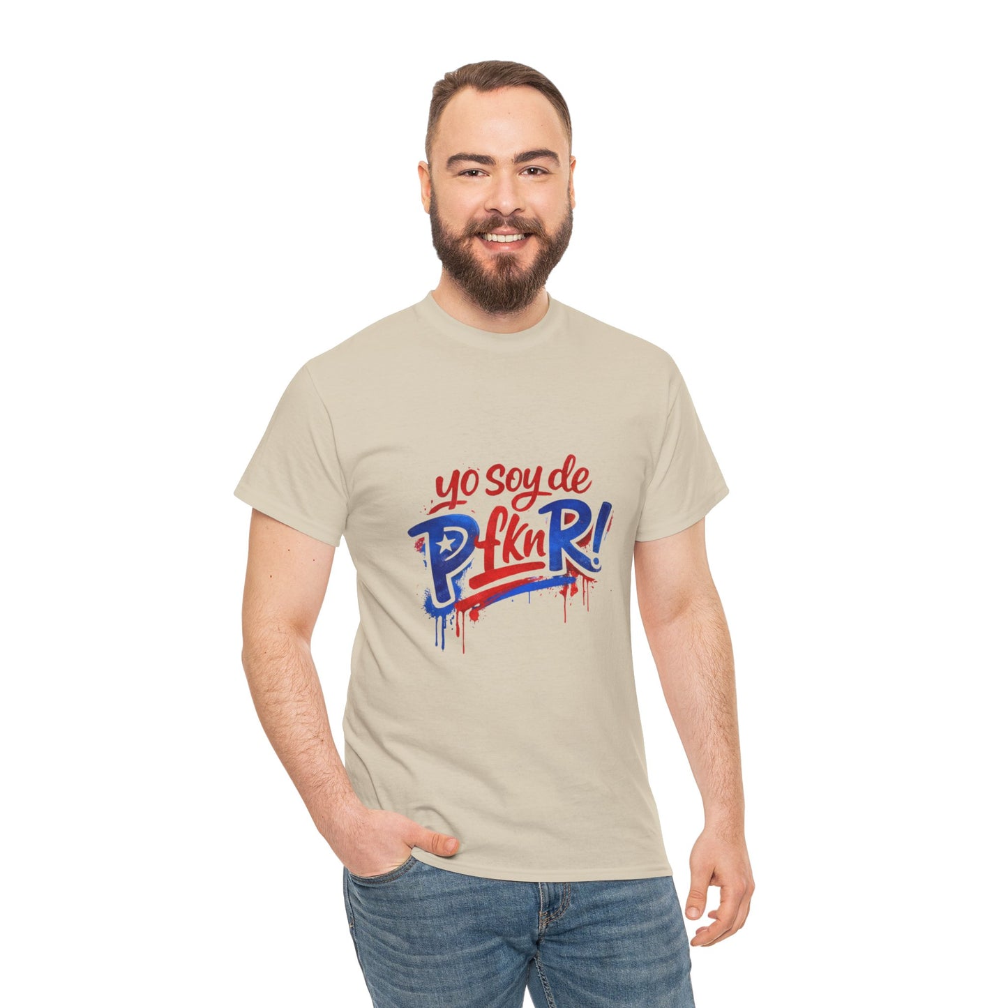 Yo Soy de P fkn R! Puerto Rico Graffiti Tee