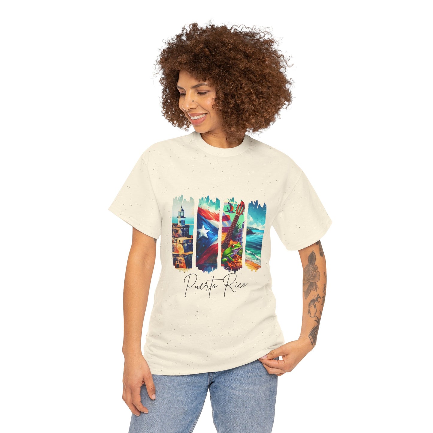 Puerto Rico Paradise T-Shirt — Island Postcard Watercolor Tee