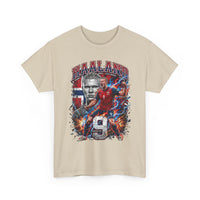 Haaland #9 – Nordic Thunder Striker T-Shirt