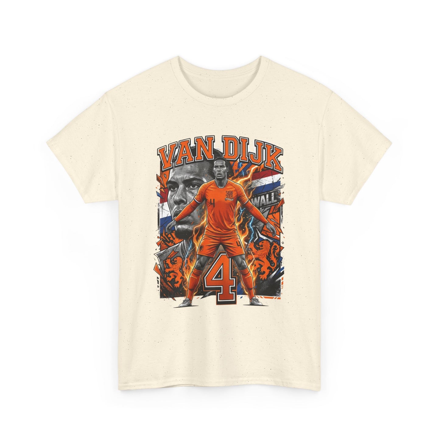 Van Dijk #4 – The Dutch Wall T‑Shirt