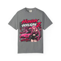 Honda HooliganZ Anime S2K Racing T-Shirt — Pink JDM Car & Girl Streetwear