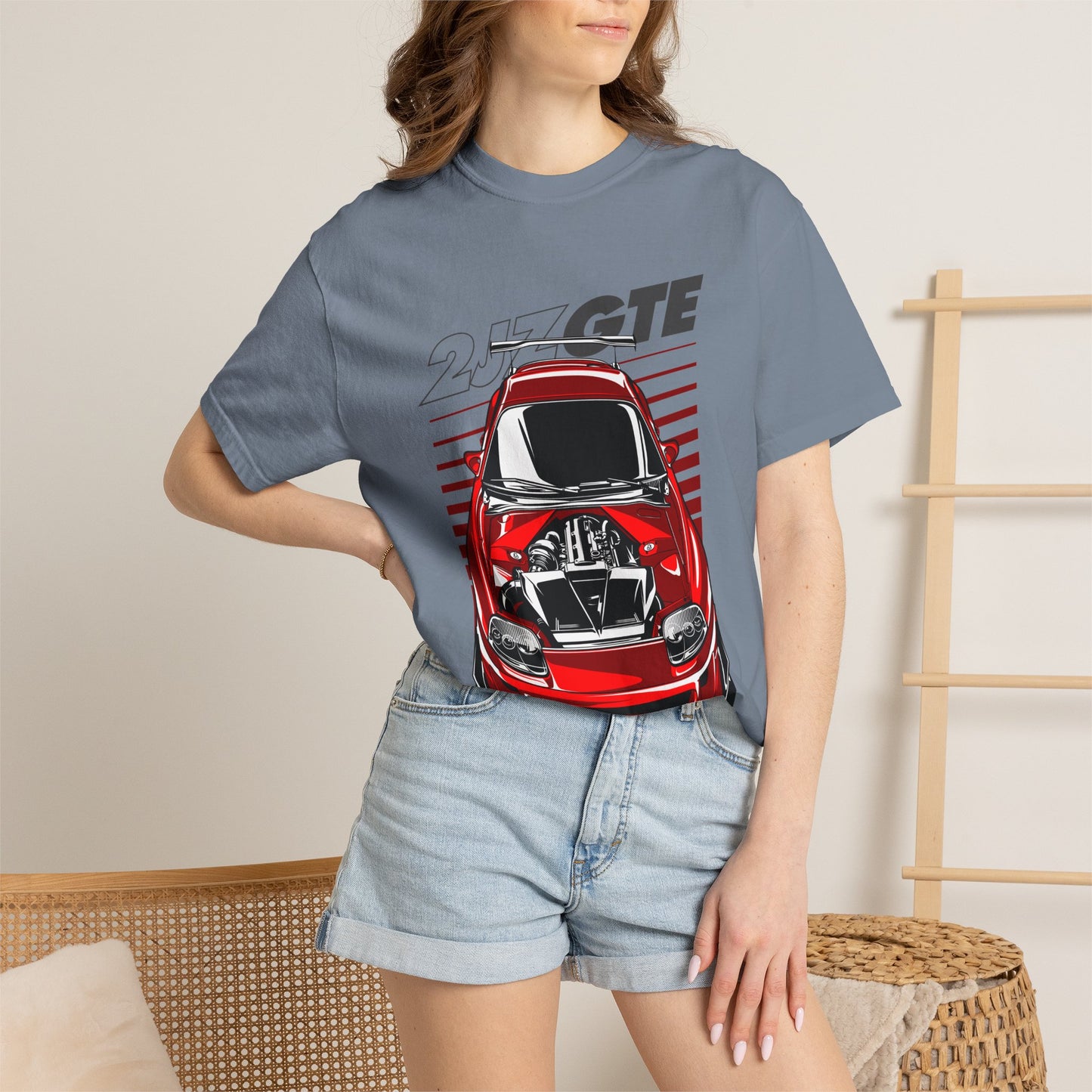 2.5 GTE Performance Sports Car Technical IllustrationT-shirt
