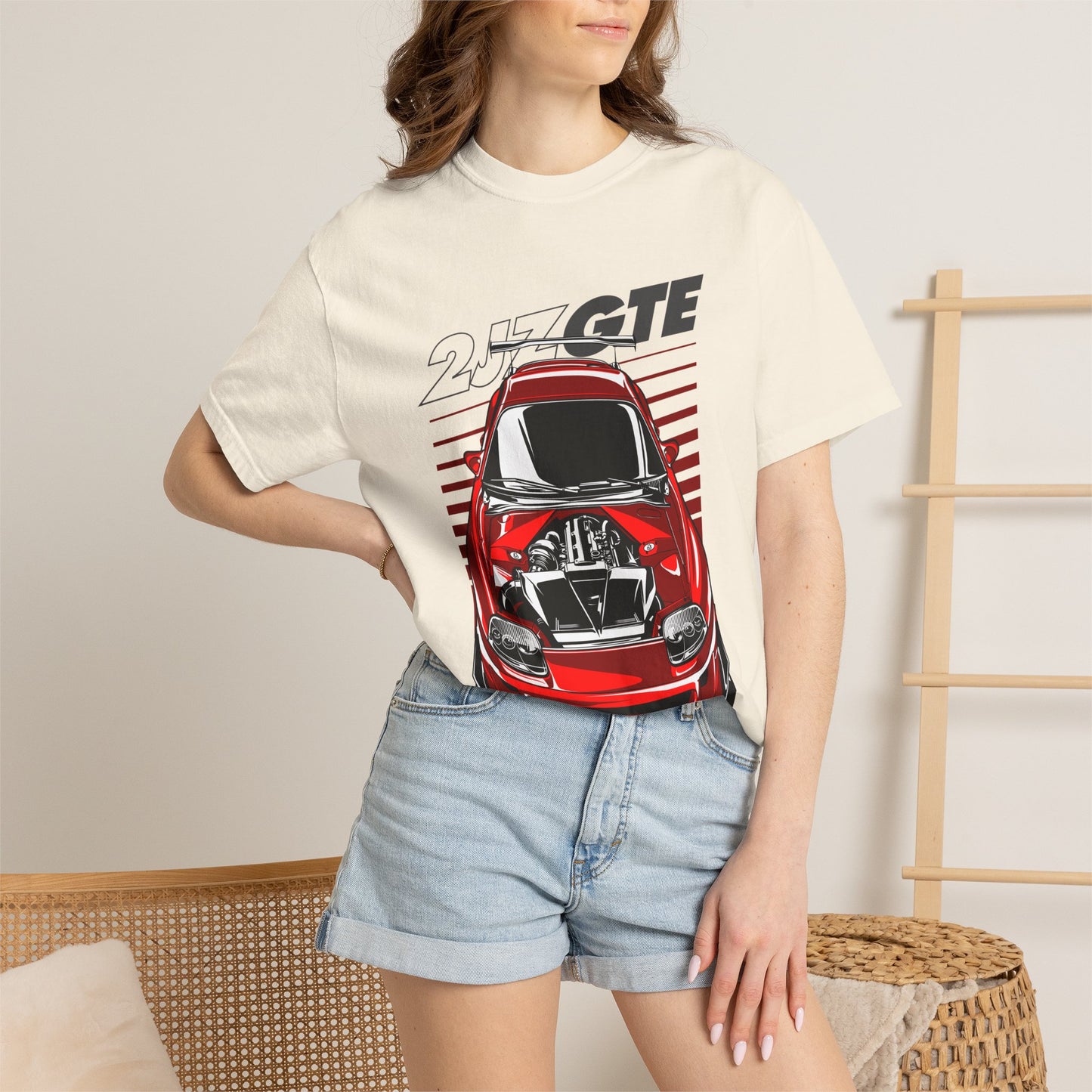 2.5 GTE Performance Sports Car Technical IllustrationT-shirt