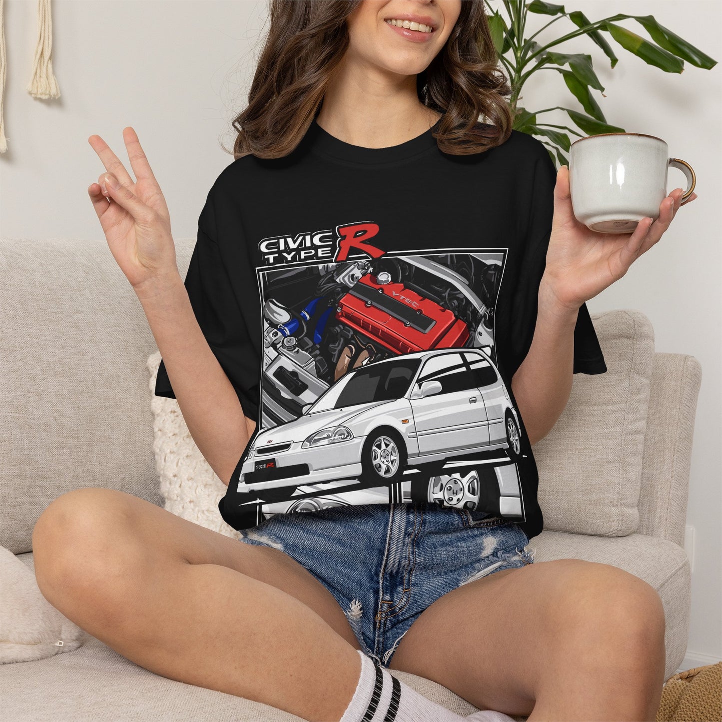 Honda HooliganZ: EK9 Type R Legacy T‑Shirt