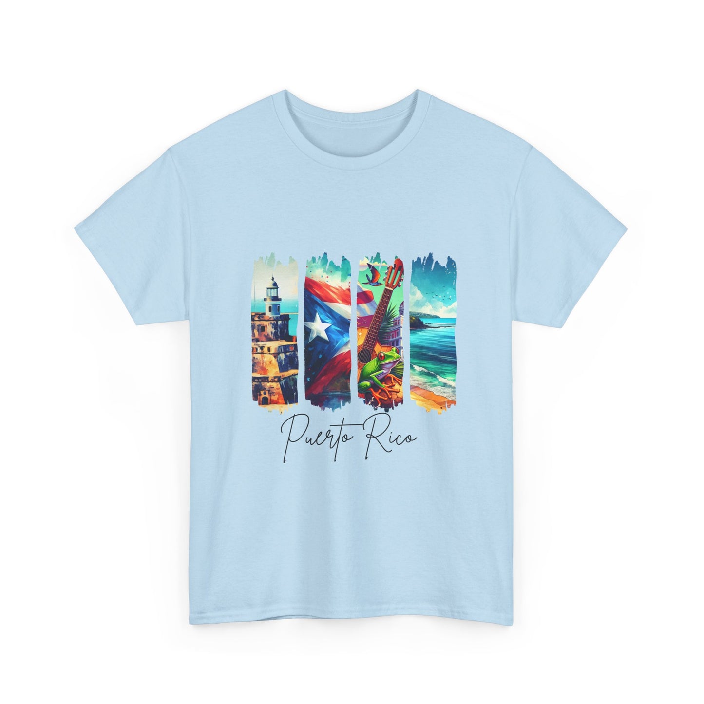 Puerto Rico Paradise T-Shirt — Island Postcard Watercolor Tee
