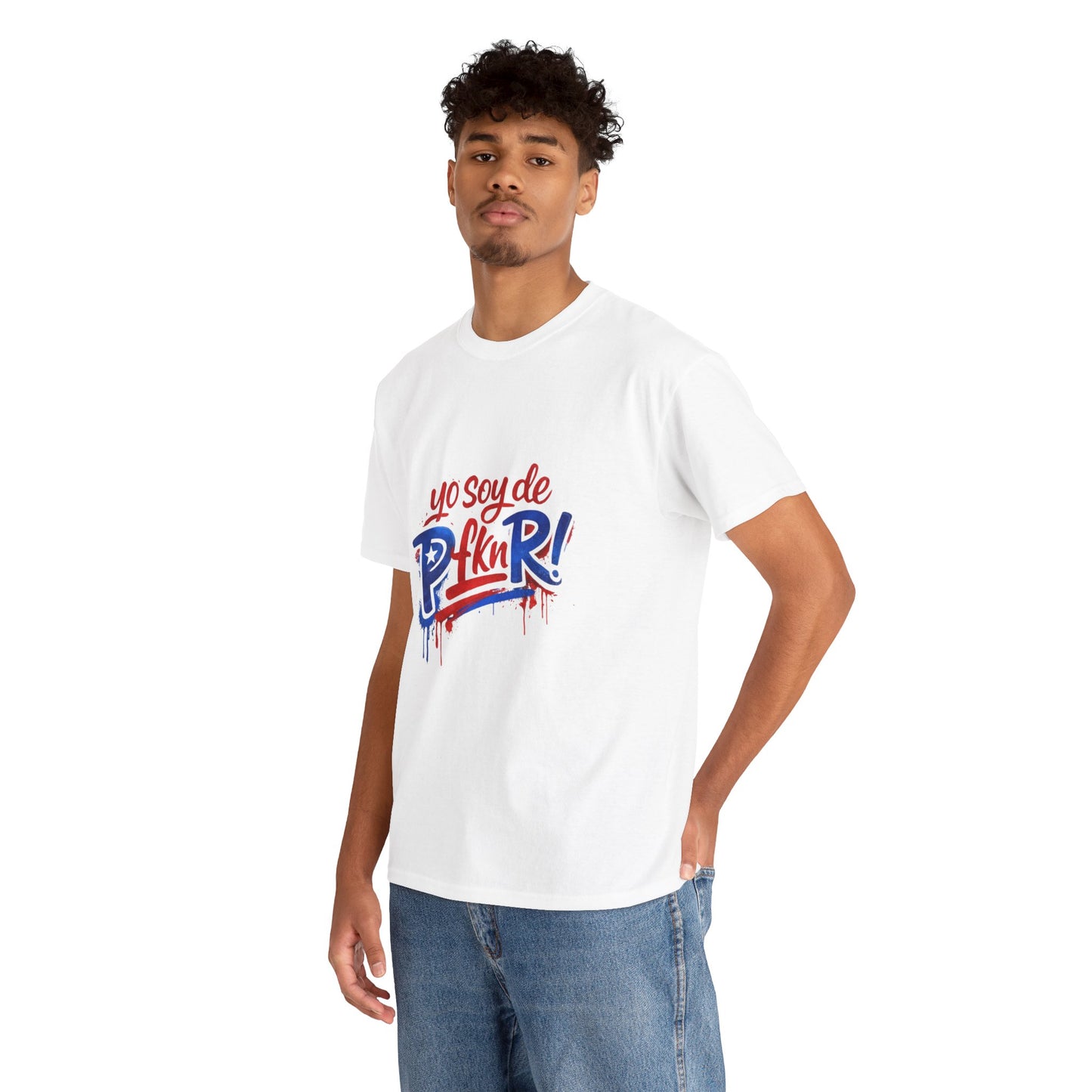 Yo Soy de P fkn R! Puerto Rico Graffiti Tee