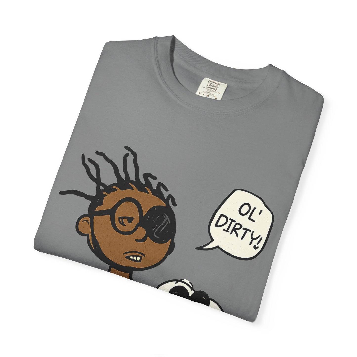 Ol' Dirty Beagle Mashup T-Shirt – Hip-Hop Inspired Cartoon Parody Streetwear Tee