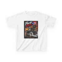 Kids T-Shirt — Puerto Rico Vintage Car Retro Travel Graphic