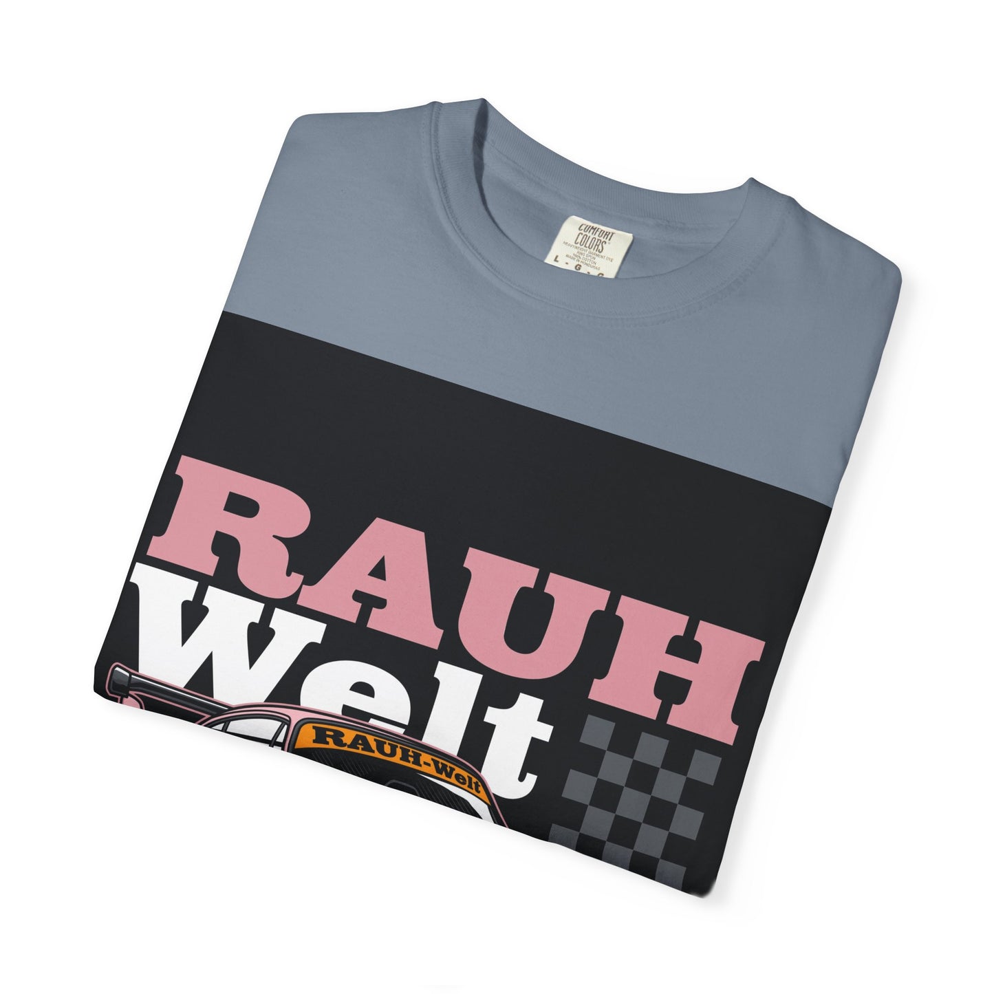 Pink Porsche 911 Rauh-Welt Racing IllustrationT-shirt