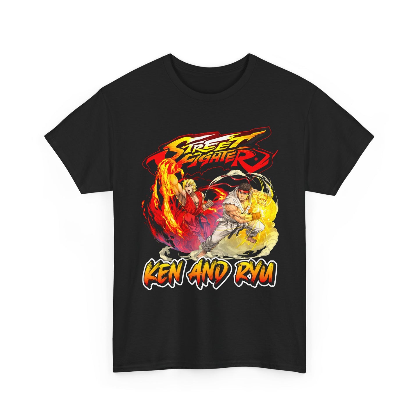 Street Fighter Ken and Ryu Combat T-shirt