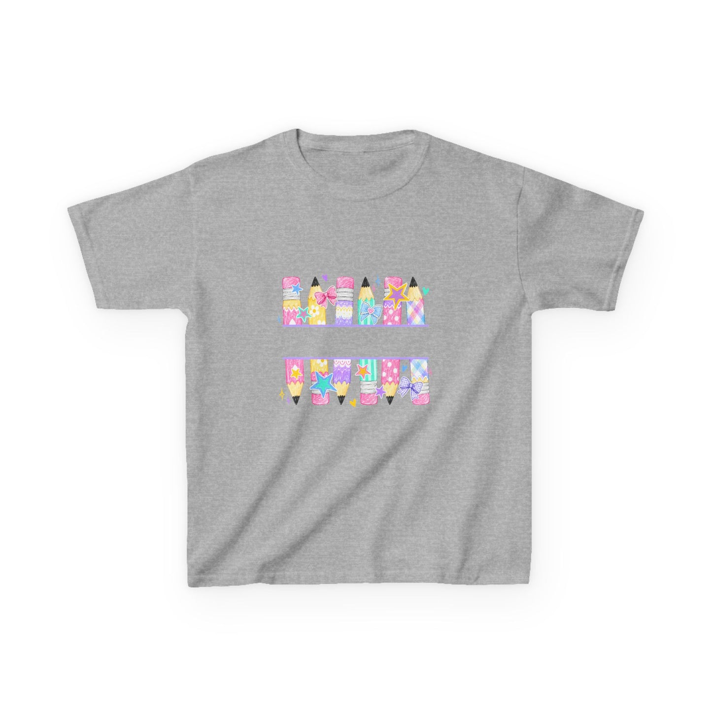 Colorful Pencil Magic Kids School T-Shirt – Cute Back to School Design