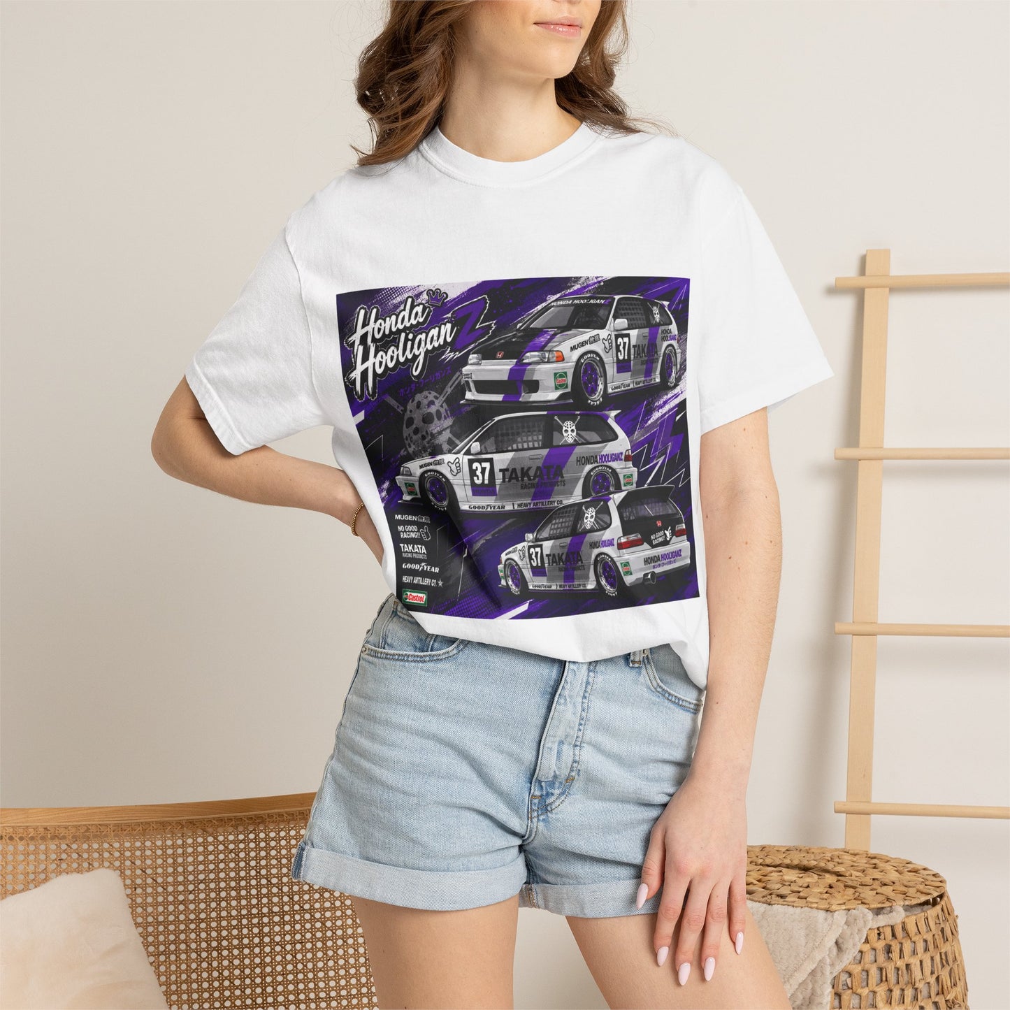 Honda HooliganZ: Purple Reign EF T‑Shirt