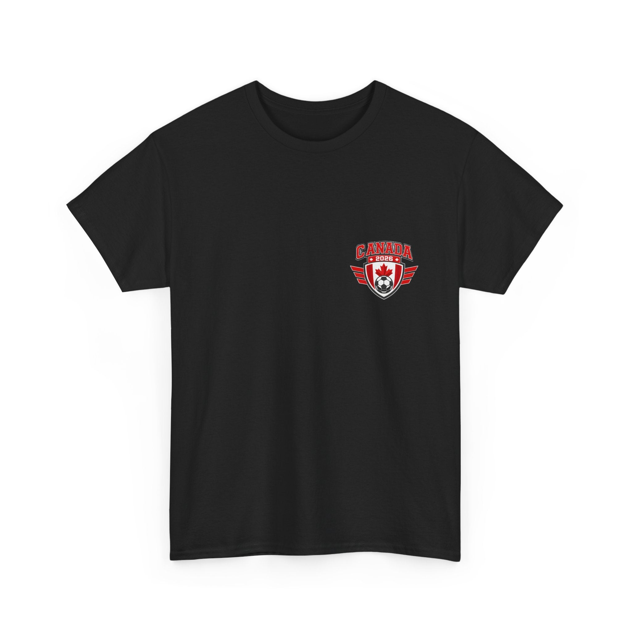 Canada 2026 FIFA World Cup Fan Edition – Front Crest & Championship Back Graphic T-Shirt