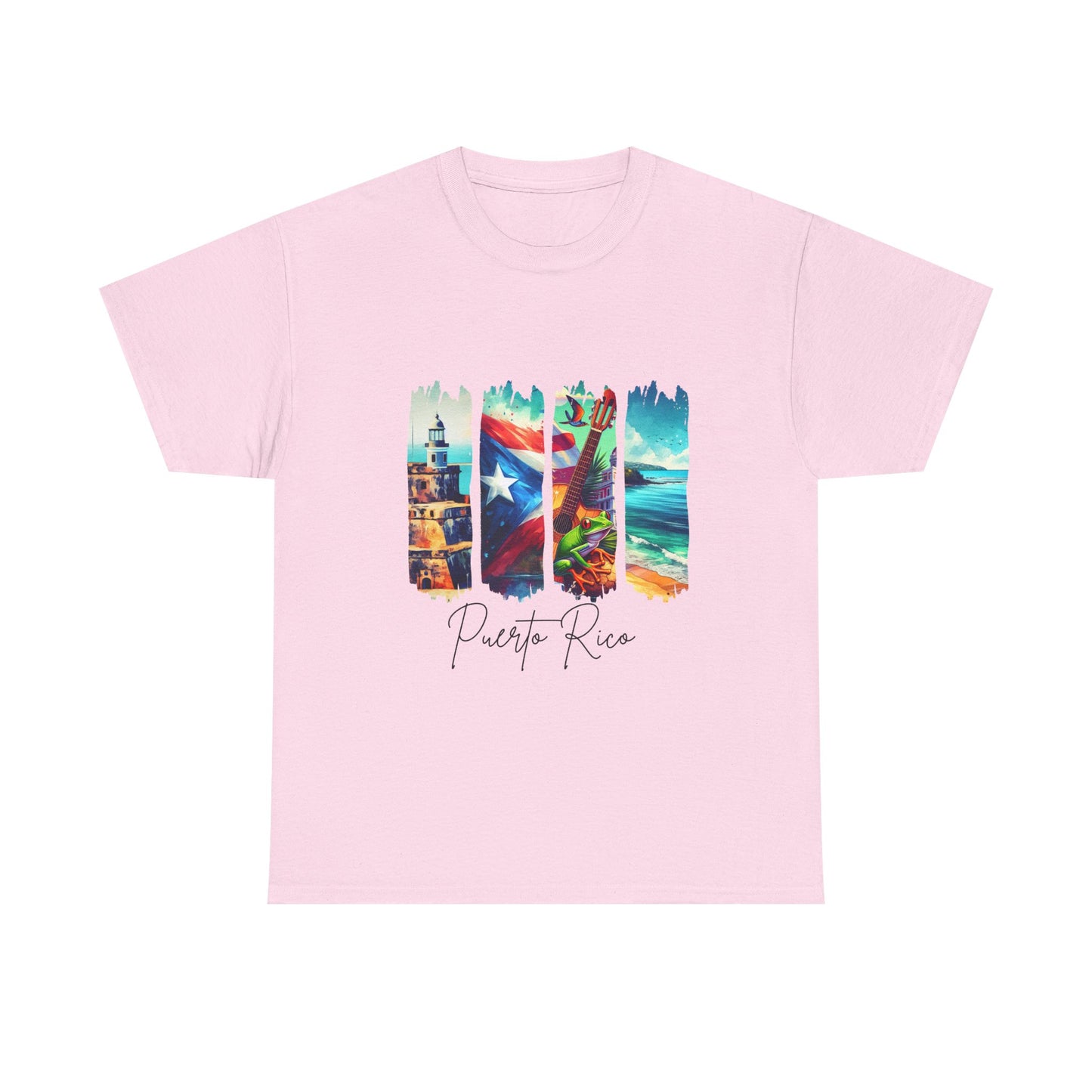 Puerto Rico Paradise T-Shirt — Island Postcard Watercolor Tee