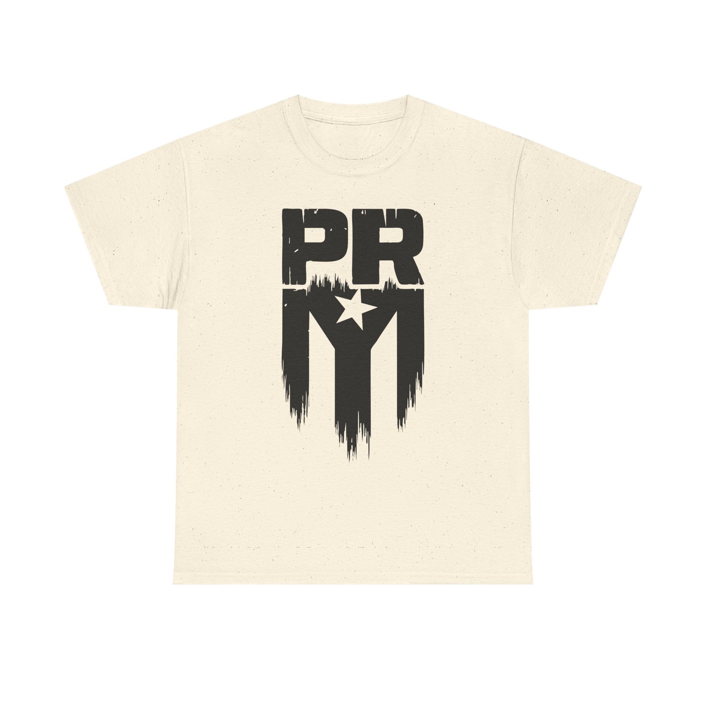 PR Mi Gente Puerto Rico Tee — Bold Black & White Boricua Pride