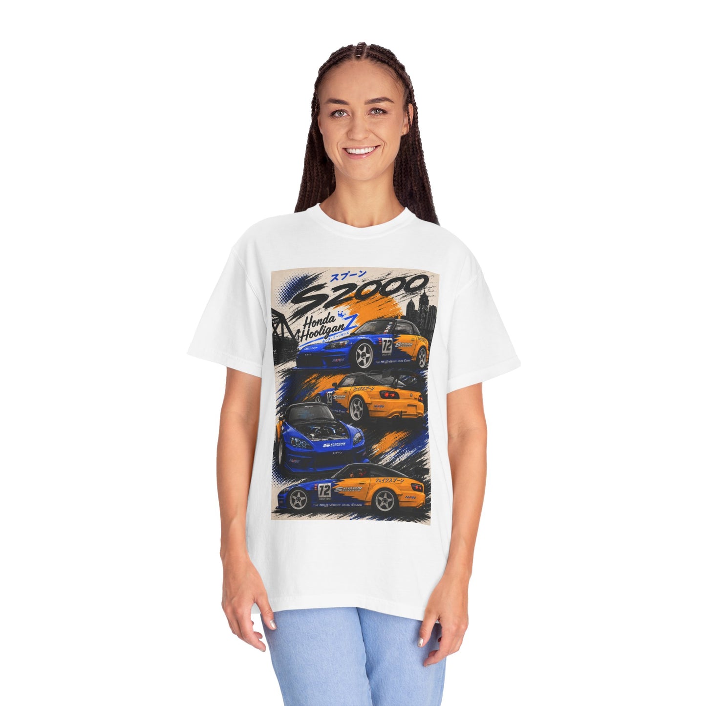 Honda S2000 Racing Tee – Vintage Track Illustration T-Shirt
