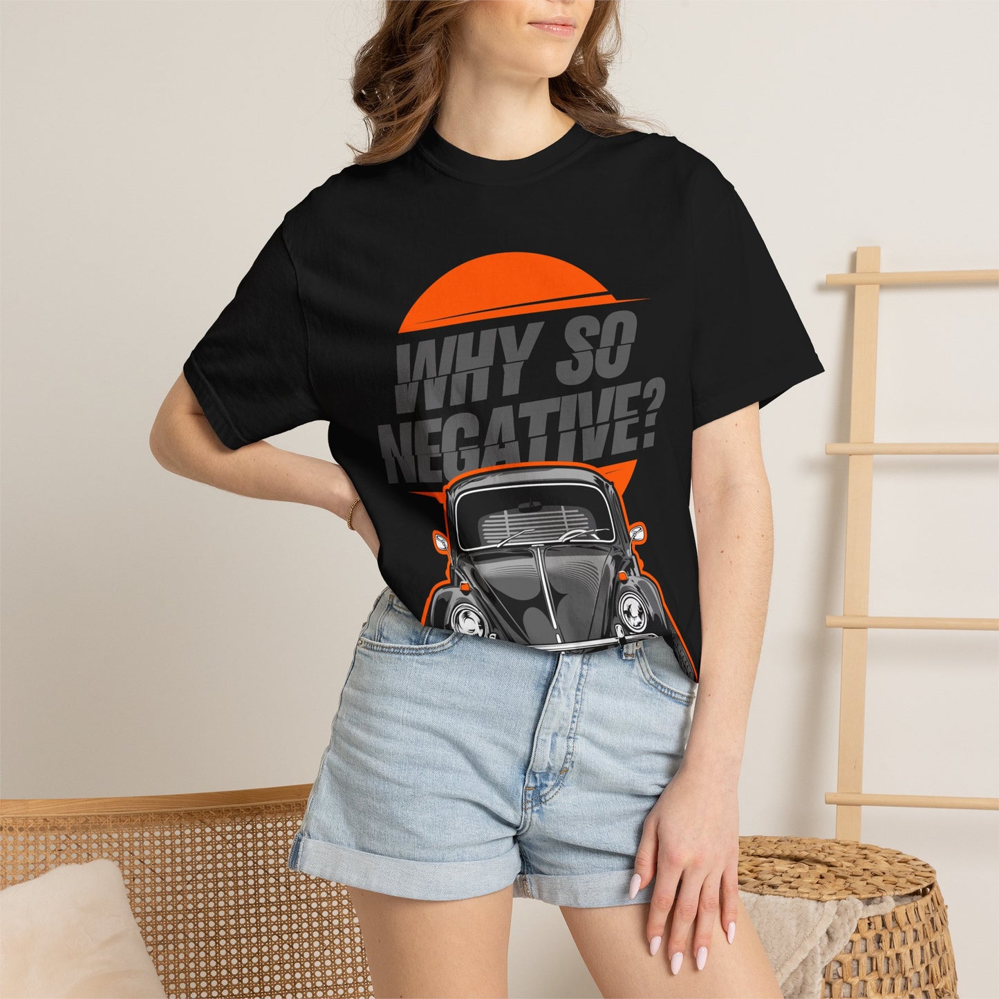 Classic Beetle Why So NegativeT-shirt