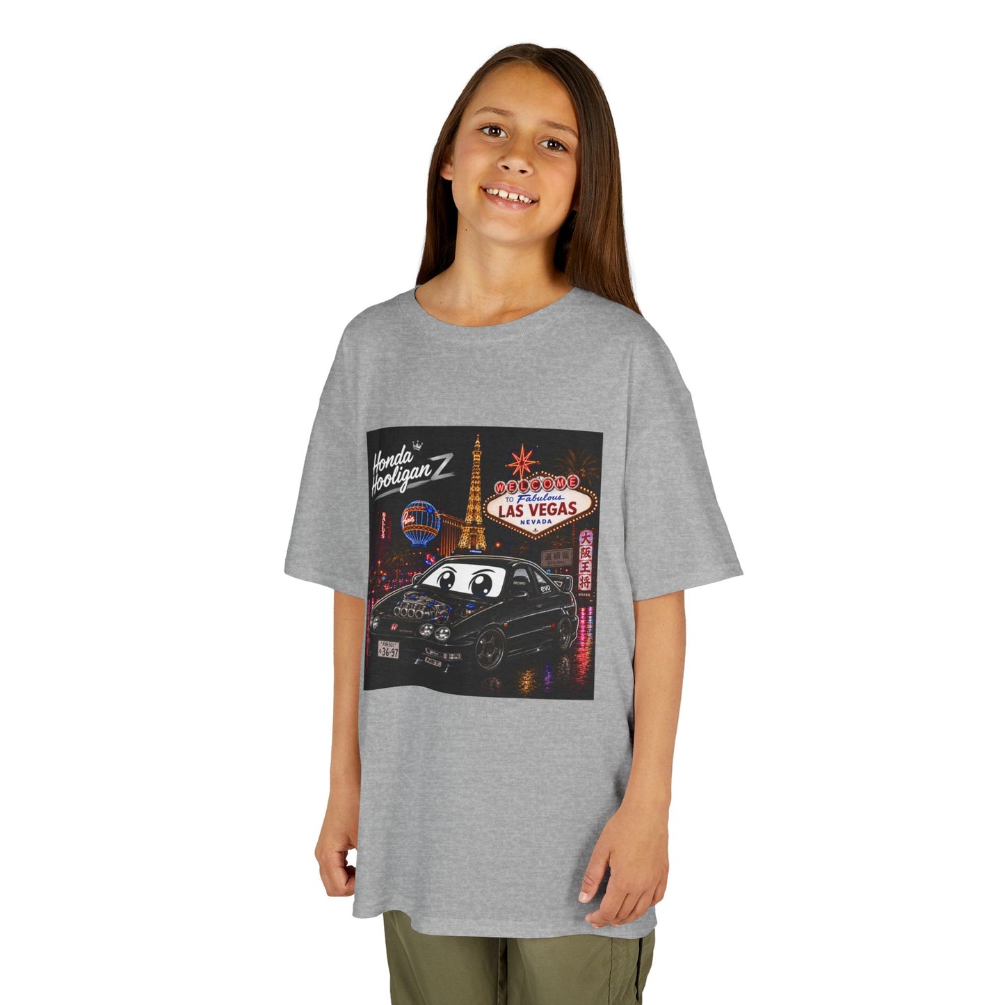 Kids Tee — 'Midnight Las Vegas' Cartoon ITB DC2