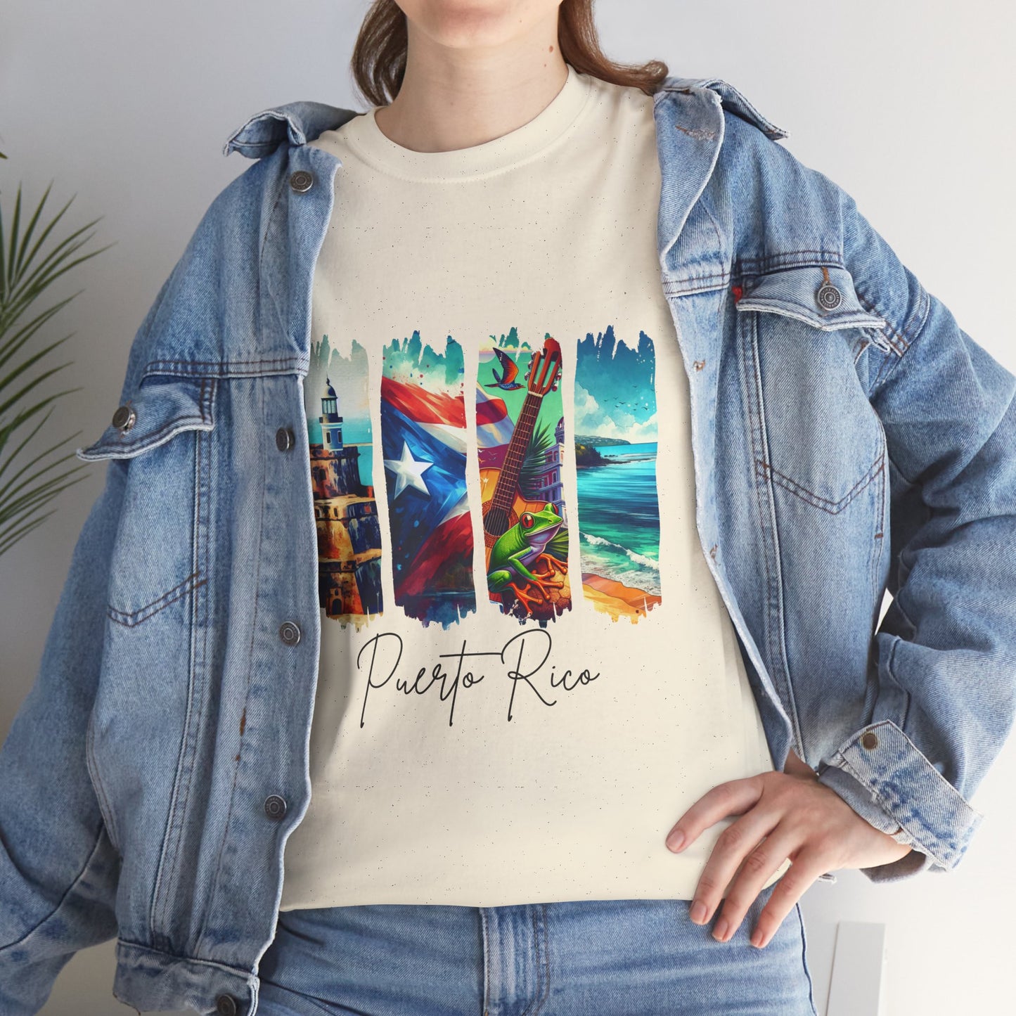 Puerto Rico Paradise T-Shirt — Island Postcard Watercolor Tee