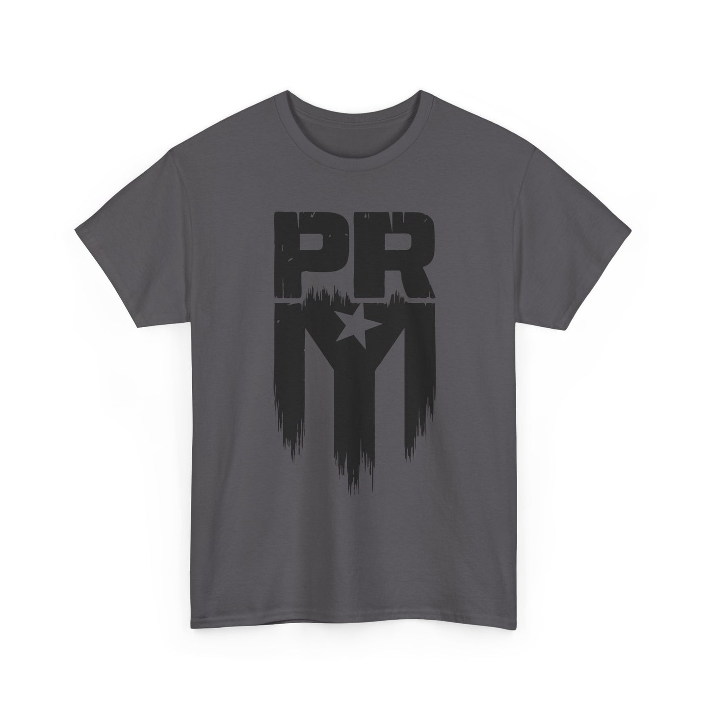 PR Mi Gente Puerto Rico Tee — Bold Black & White Boricua Pride