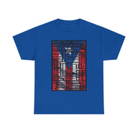 Puerto Rico Flag Word Cloud T-Shirt — Puerto Rican Pride Tee with Names Design