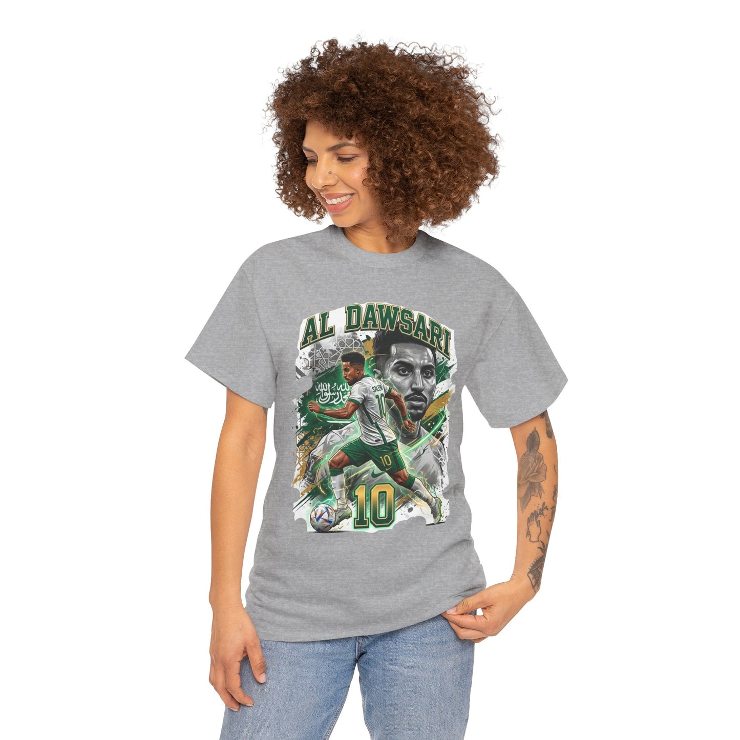 Al Dawsari #10 – Saudi Arabia Football Star T-Shirt