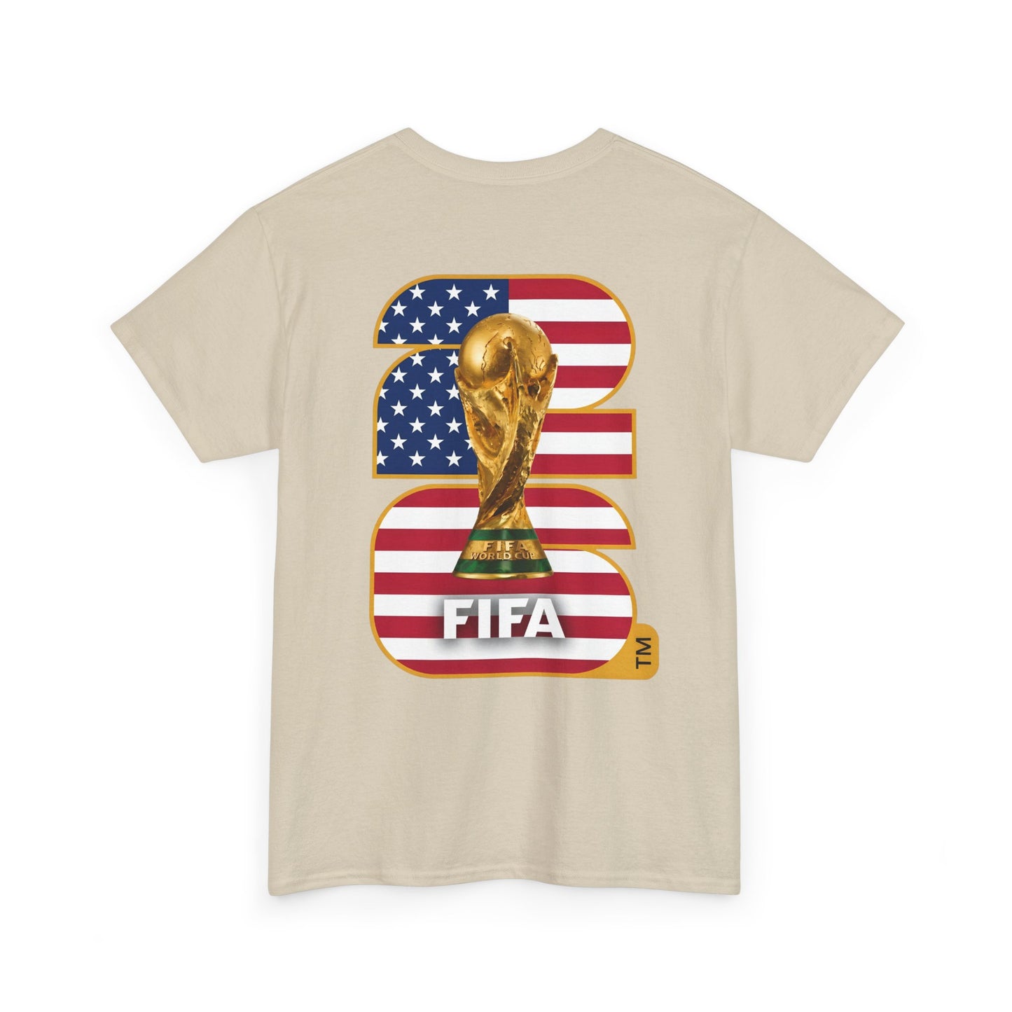 USA 2026 FIFA World Cup Fan Edition – Front Crest & Championship Back Graphic T‑Shirt